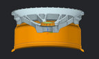 Finnish custom designed 3-pc Forged Wheel set