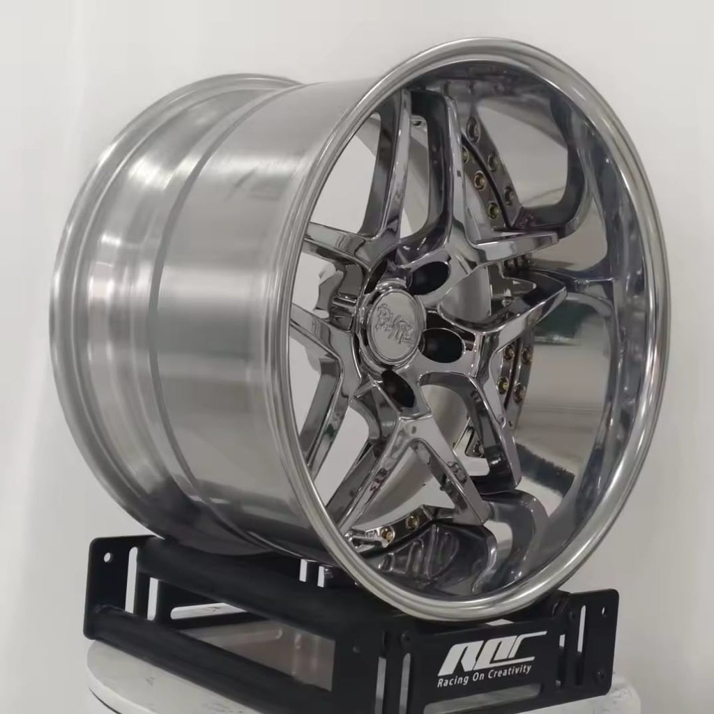 Finnish custom designed 3-pc Forged Wheel set