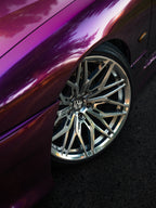 Finish custom designed 1-pc Forged Wheel set