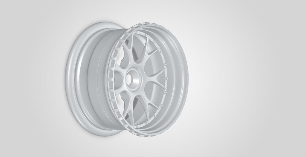 Finnish custom designed 3-pc Forged Wheel set