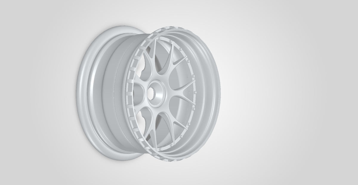 Finnish custom designed 3-pc Forged Wheel set
